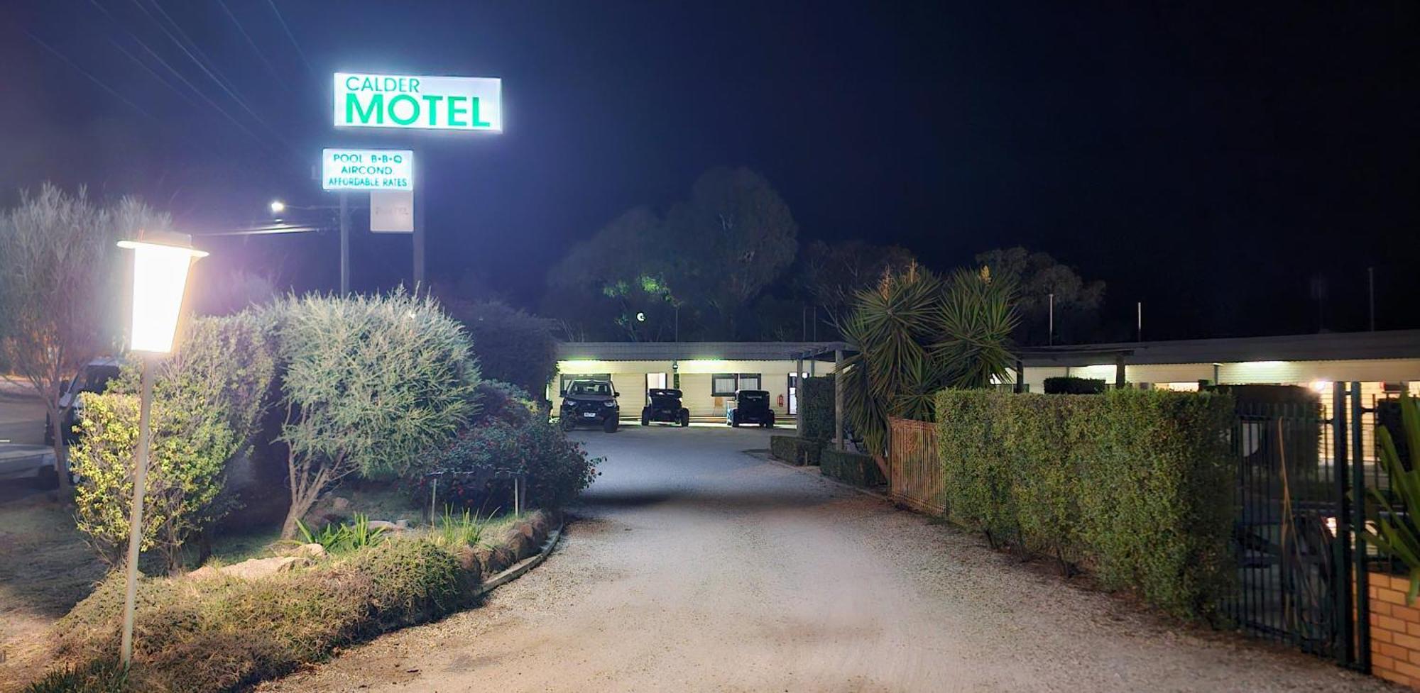 Calder Family Motel Bendigo Eksteriør billede