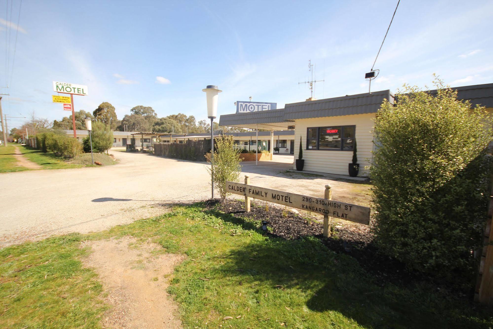 Calder Family Motel Bendigo Eksteriør billede